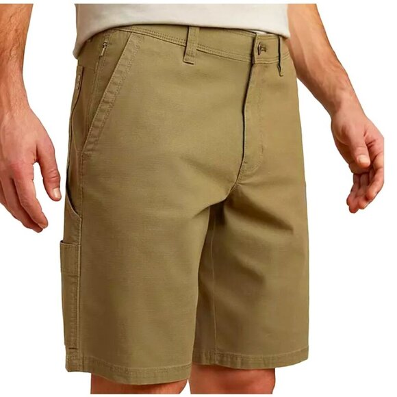 Weatherproof Men's Trail Utility Shorts Secure Pocket 10" Inseam Khaki Size 38 - Picture 3 of 12